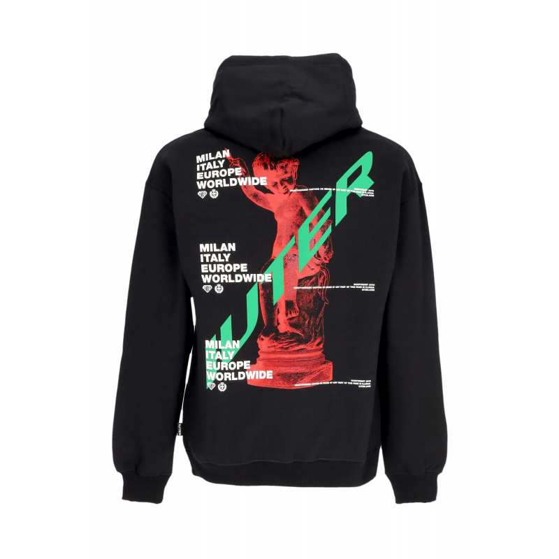 Herren Cupido Kapuzenpullover Schwarz