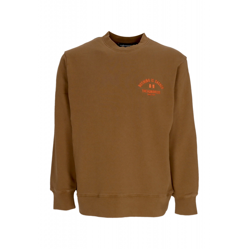 Temp Crewneck Herren-Sweatshirt Braun