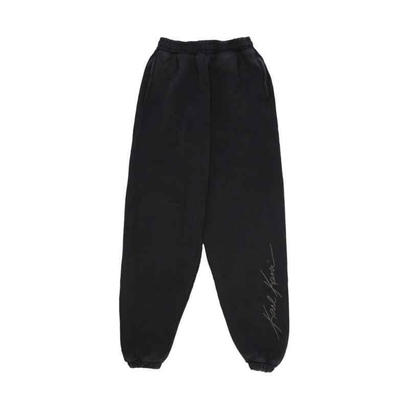 Herren Fleece-Trainingshose Autograph Heavy Os Jogginghose Schwarz