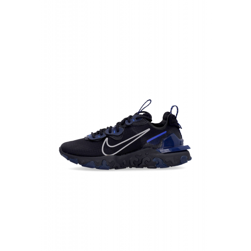 React Vision Herren-Halbschuh Schwarz/Wolfsgrau/Midnight Navy/Racer Blue