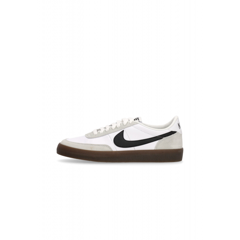 Killshot 2 Leder-Herrenhalbschuh WeiB/Schwarz/Hellsilber/Gummi Dunkelbraun