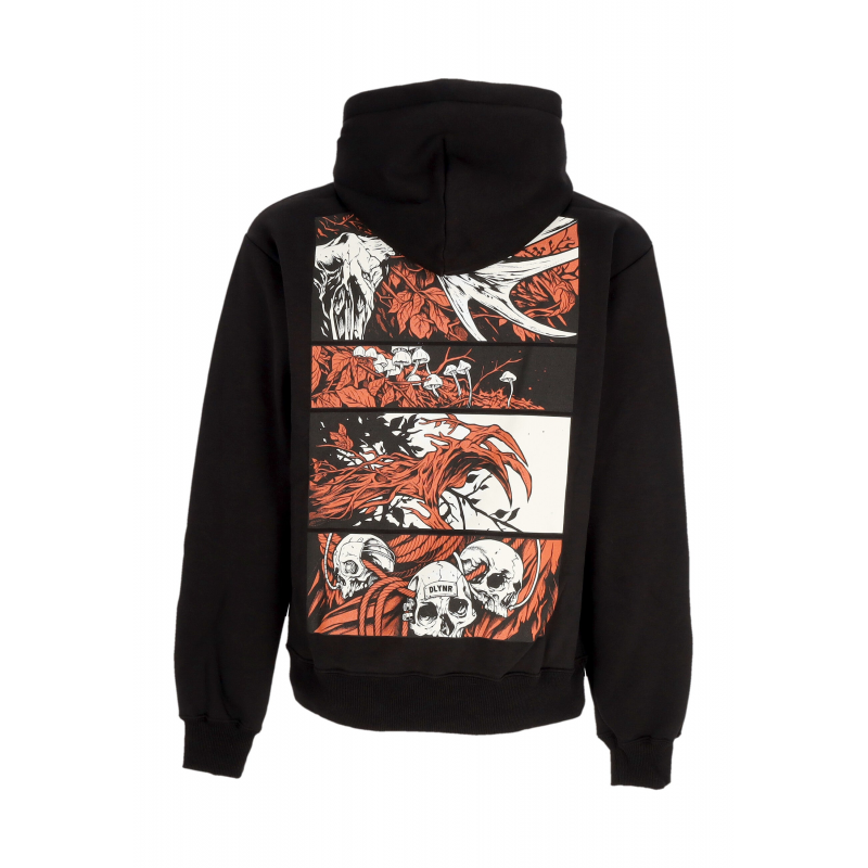Leshen Comic Hoodie Schwarzer Herren Kapuzenpullover