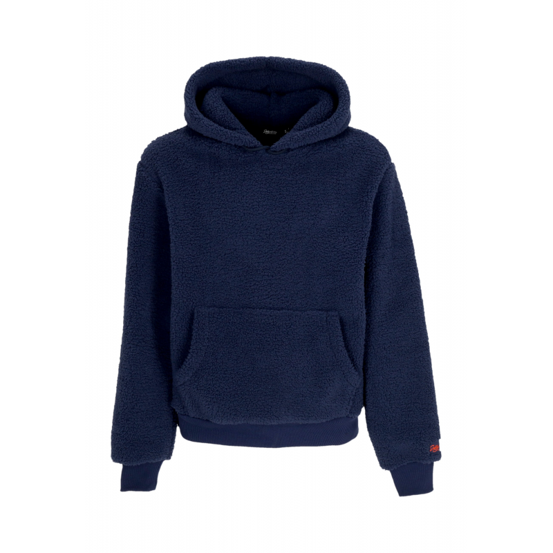 Sherpa-Hoodie fur Herren, Marineblau