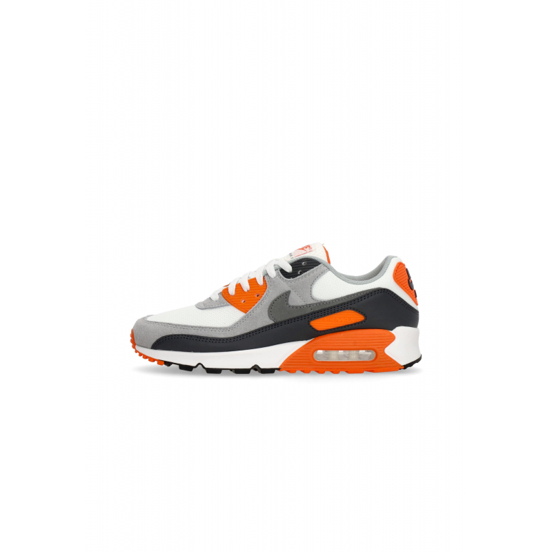 Air Max 90 Summit WeiB/Rauchgrau/Sicherheitsorange Herren-Halbschuh