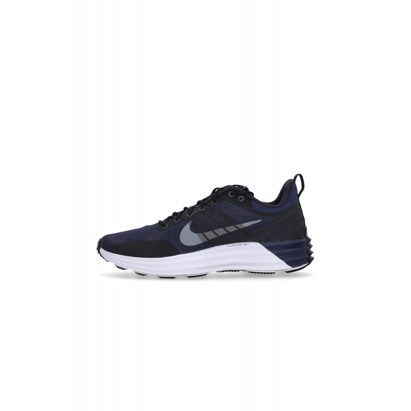 Lunar Roam Herren-Halbschuh Schwarz/Reflect Silver/Midnight Navy/White