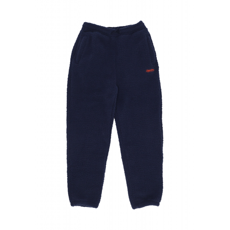 Sherpa-Jogginghose fur Herren, Marineblauer Teddybar