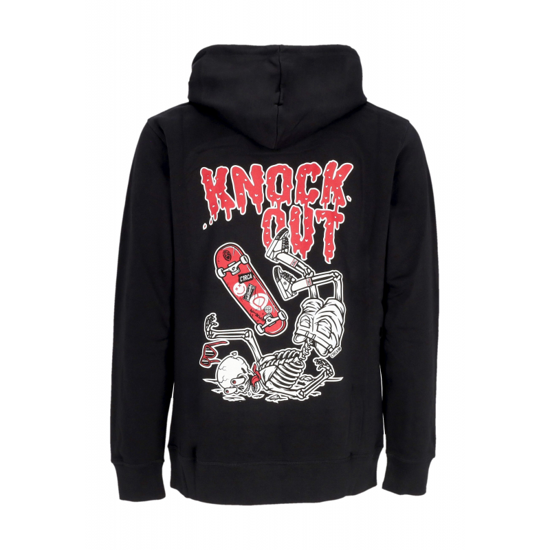 Hoodie Man Knock Out Hoodie Schwarz