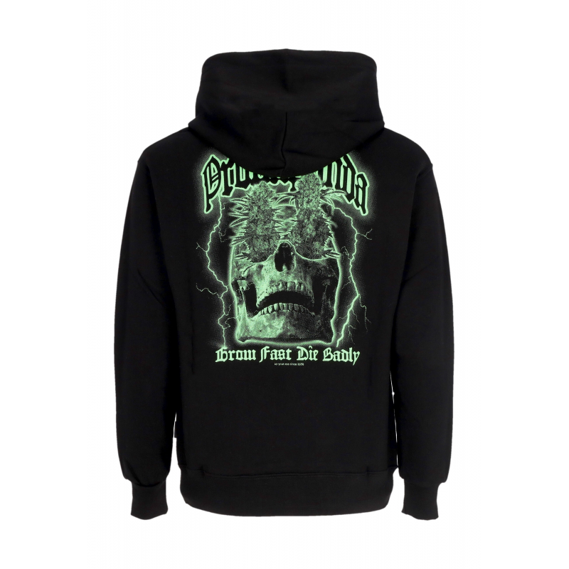 Manner Kapuze Pure Hoodie Schwarz
