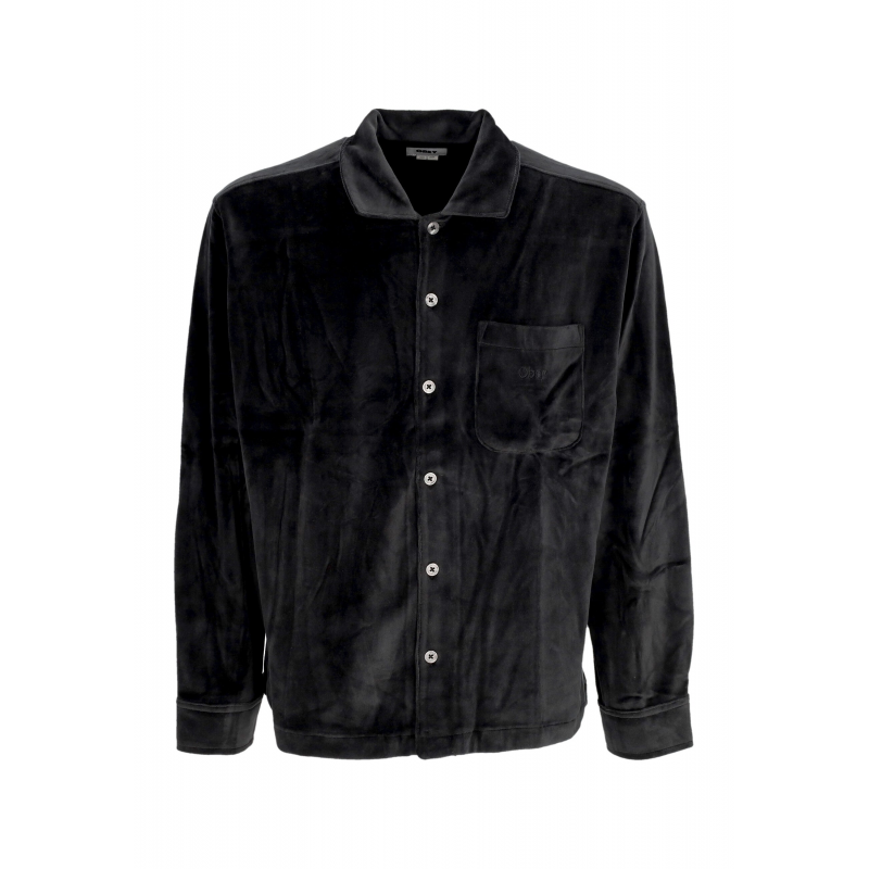 Hemd Long Sleeve Capital Button Up L/s Hemd Schwarz