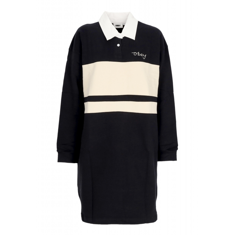 Frauen Kleid W Session Rugby Kleid Digital Schwarz