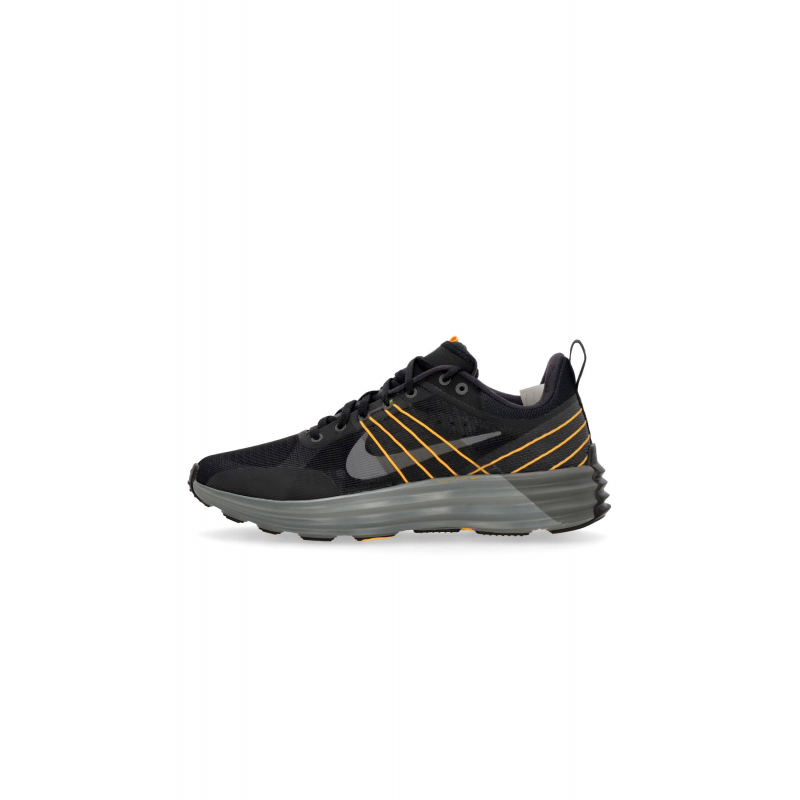 Herren Low Shoe Lunar Roam Schwarz/Eisgrau/Schwarz Grau/Laser Orange