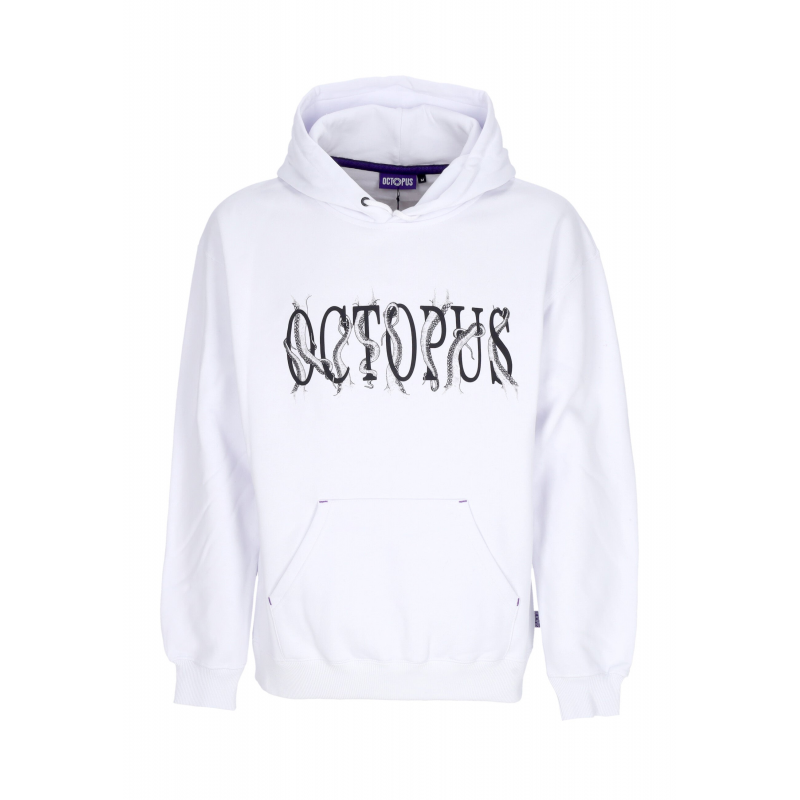 Hoodie Man Tentacles Logo Hoodie WeiB