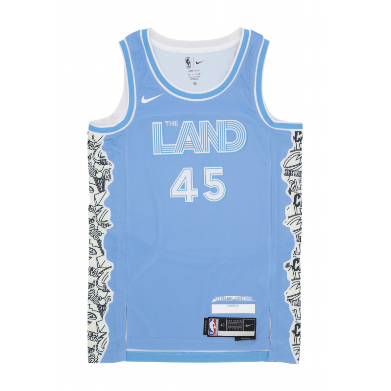 Herren Basketball Nba Dri Fit Swingman Jersey No 45 Donovan Mitchell Clecav Valor Blue
