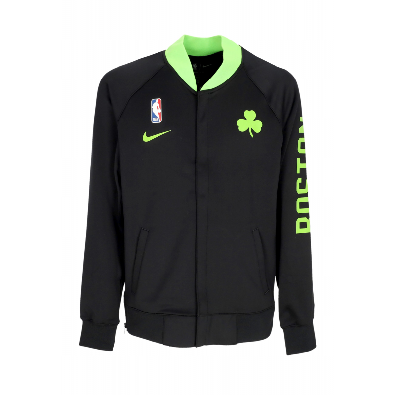 Leichtes College Man Nba City Edition Dri-fit Showtime L/s Full-zip Top Boscel schwarz/schwarz/schwarz/action Grun