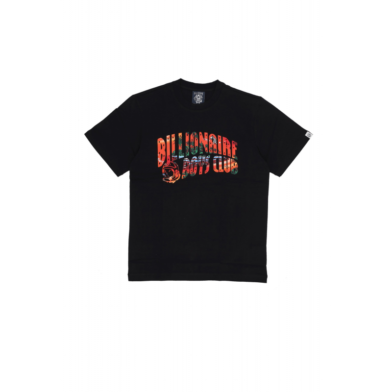 Herren T-Shirt Tropical Island Fill Arch Logo Tee Schwarz