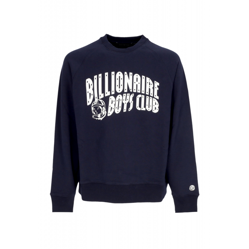 Leichter Crewneck Man Arch Logo Crewneck Navy