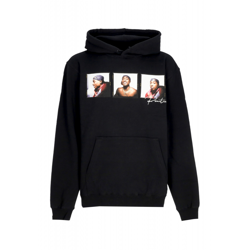 Herren Hoodie Truth Hoodie X Tupac Schwarz