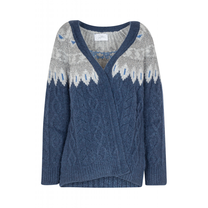So Allure - Strickjacke - 441907 - Blau
