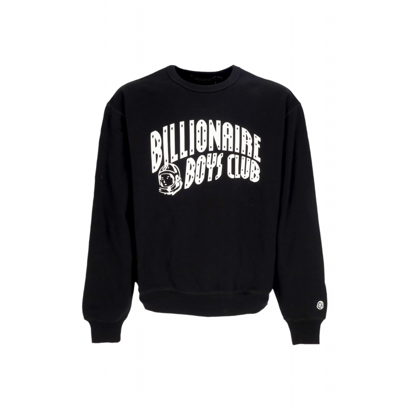 Leichter Crewneck Man Arch Logo Crewneck Schwarz
