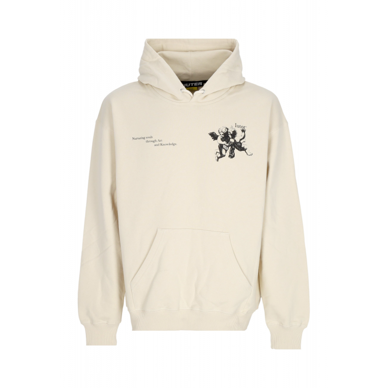 Leichte Hoodie Man Souls Hoodie Cream