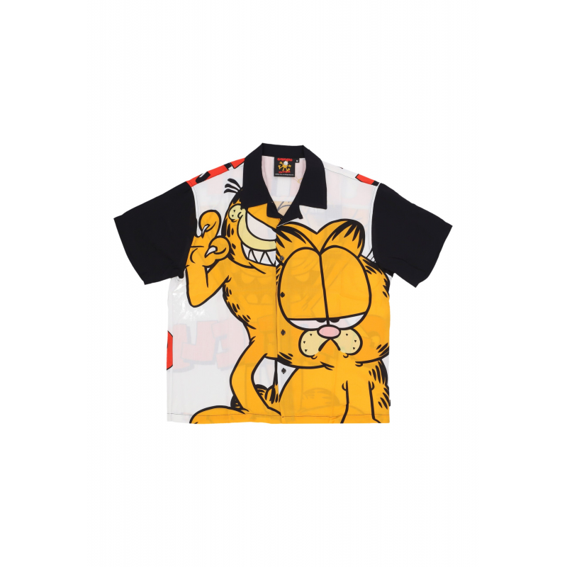 Hemd Armel Kurzarm Garfield S/s Hemd WeiB