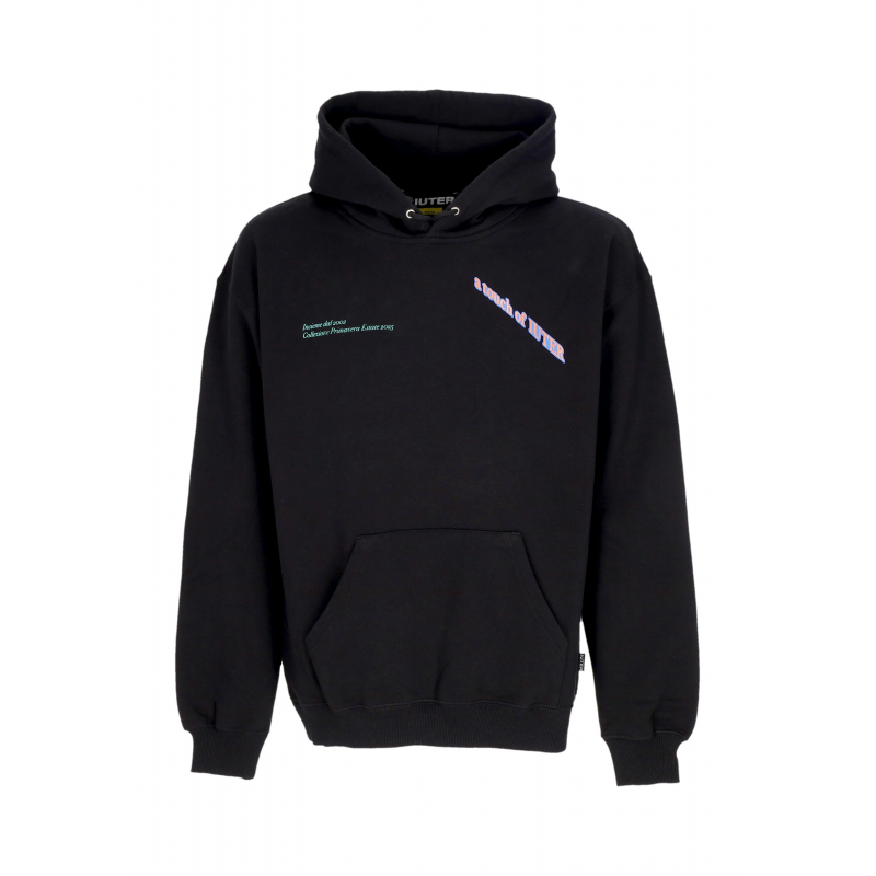 Herren leichte Hoodie Nymph Hoodie Schwarz
