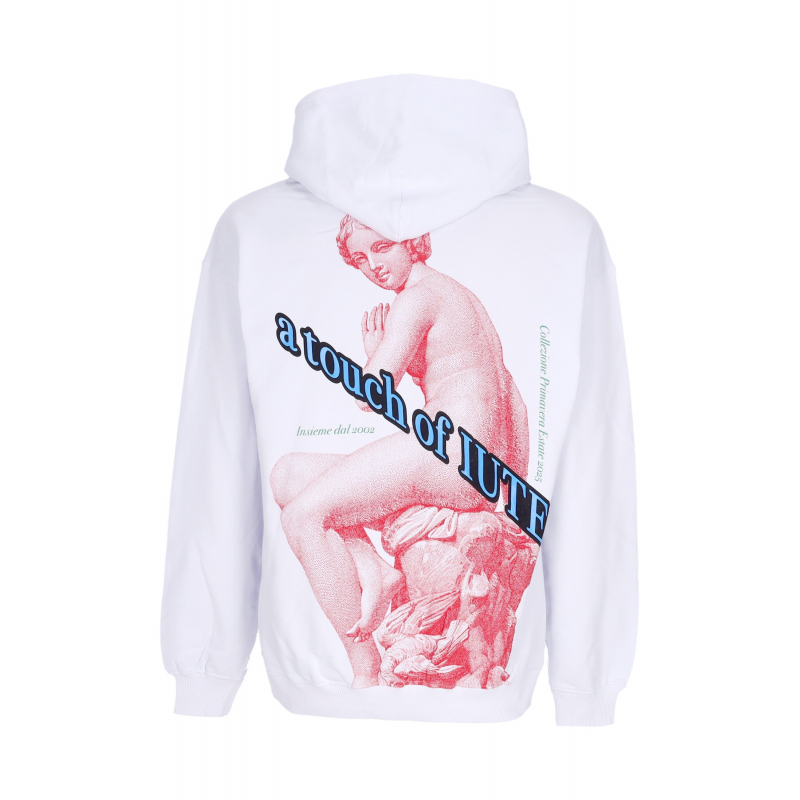 Herren leichte Hoodie Nymph Hoodie WeiB