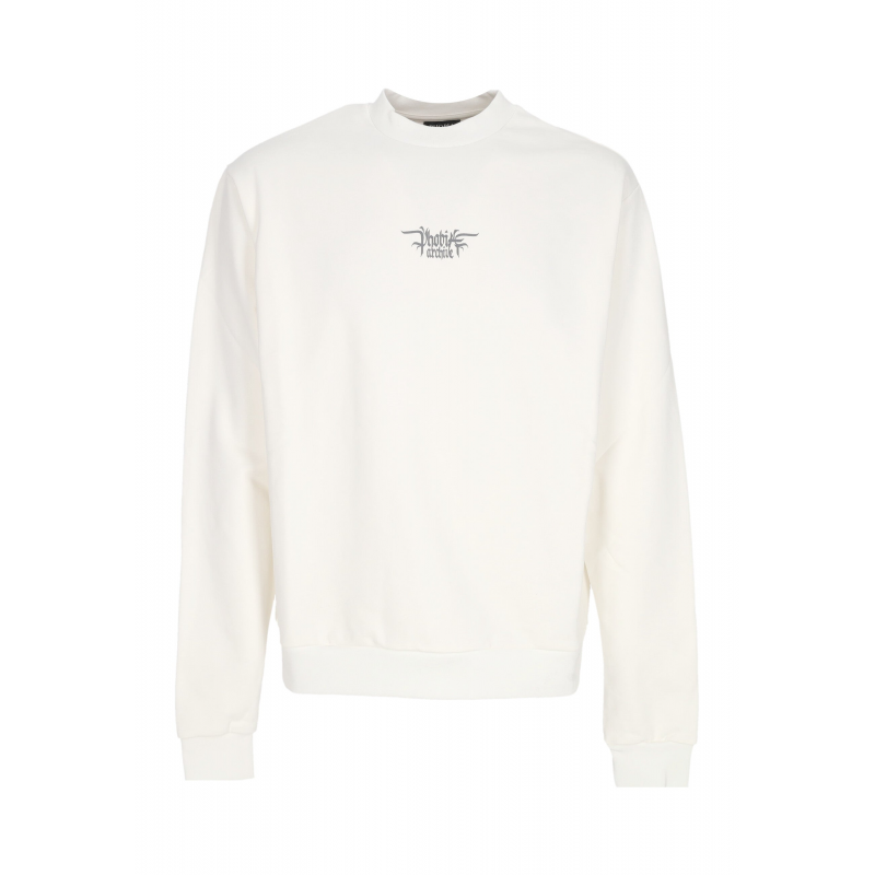 Leichter Crewneck Man Foggy Logo Crewneck WeiB