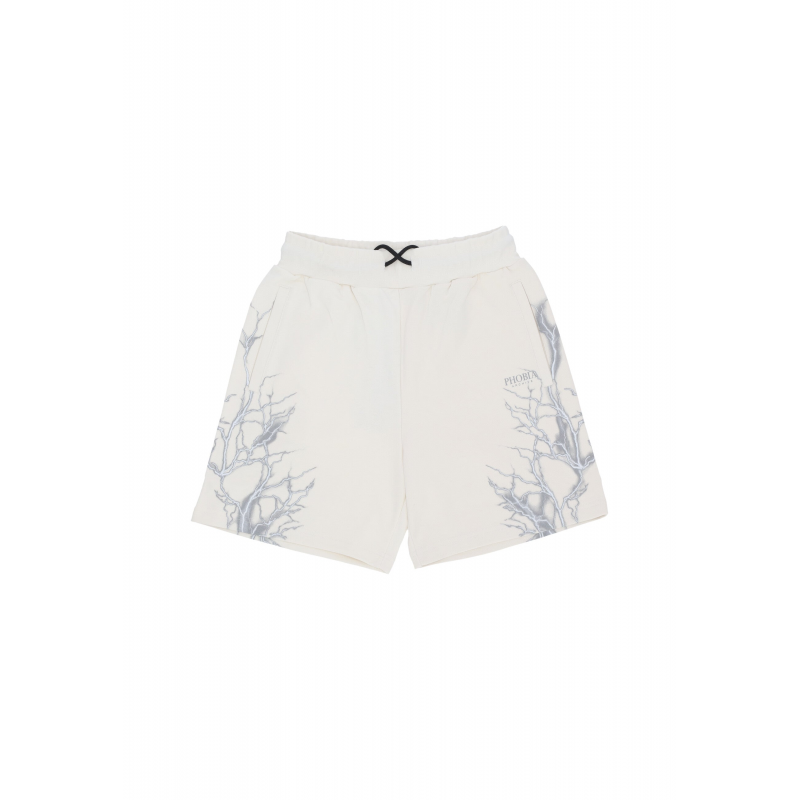 Herren Shorts Reflective Lightning Shorts Off White