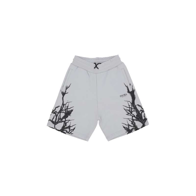 Herren Shorts Schwarz Lightning Shorts Grau