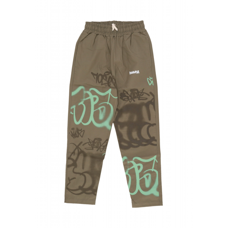 Herren Lange Hose Logo Pant Salbei Grun