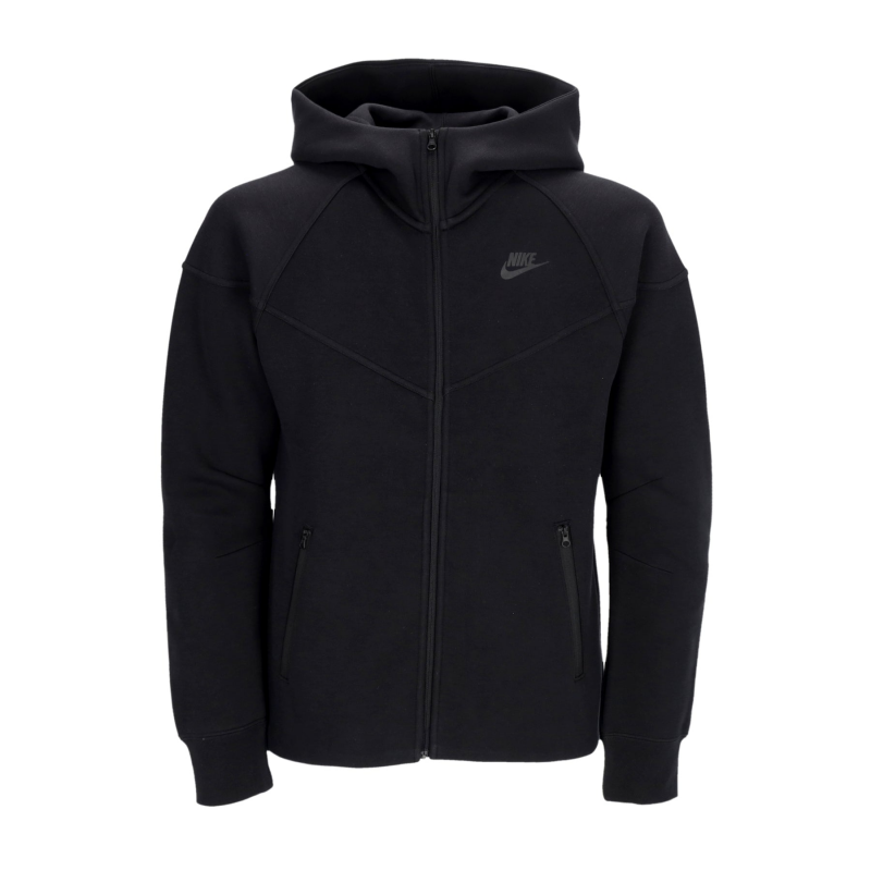 Damen W Sportswear Tech Fleece Windrunner Full-zip Hoodie Schwarz/schwarz