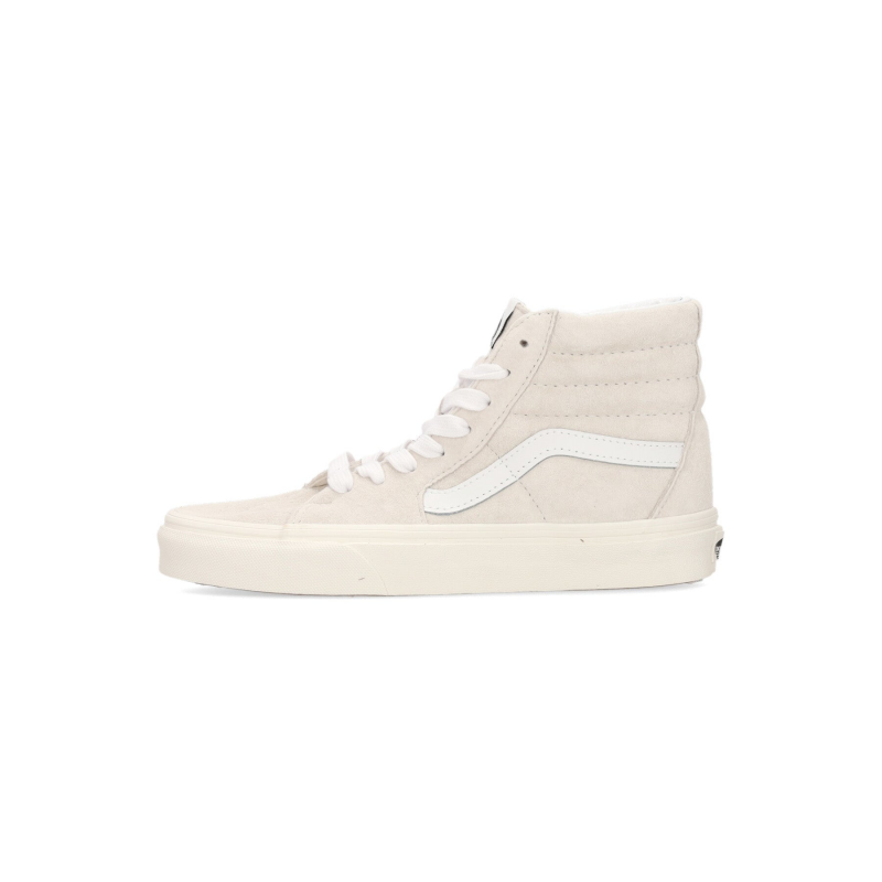 Schuh Obermann Sk8-hi Schweine Suede Blanc De Blanc