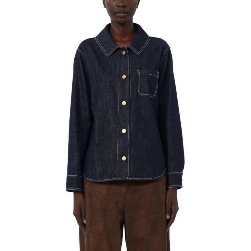 S Max Mara Shirts Denim mittel