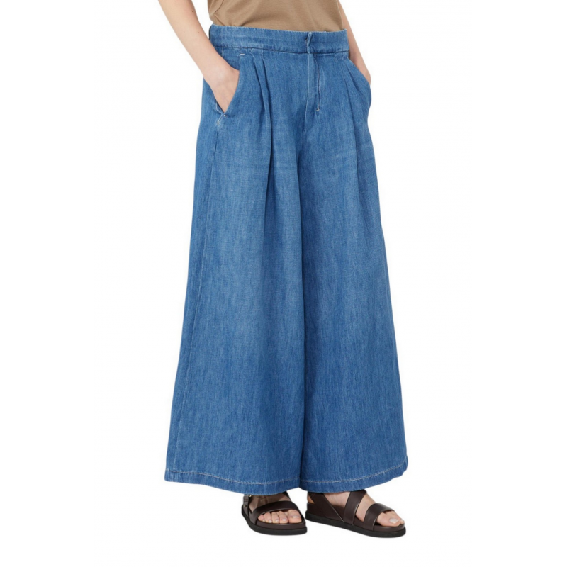 S Max Mara Jeans Denim Clear