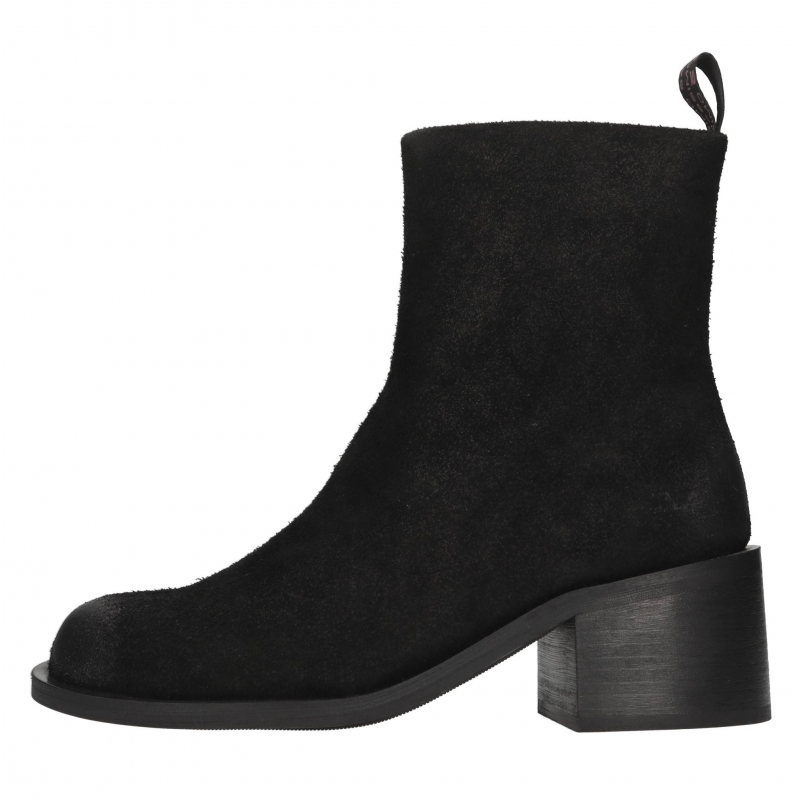 Massimo Santini Stiefel schwarz