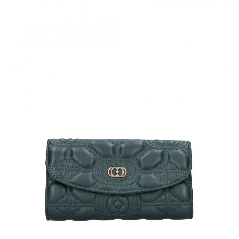 La Carrie Grune Brieftasche