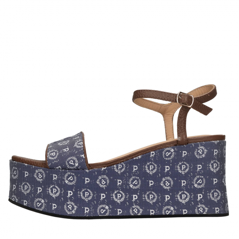 Pollini Schuhe mit blauem Absatz
