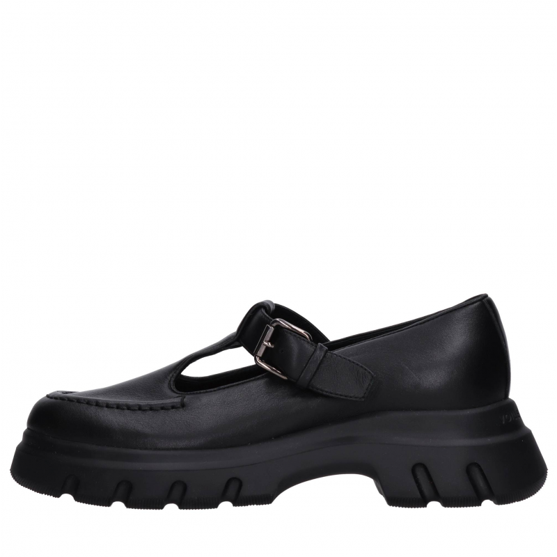 Voile Blanche Niedrig Schuhe Schwarz