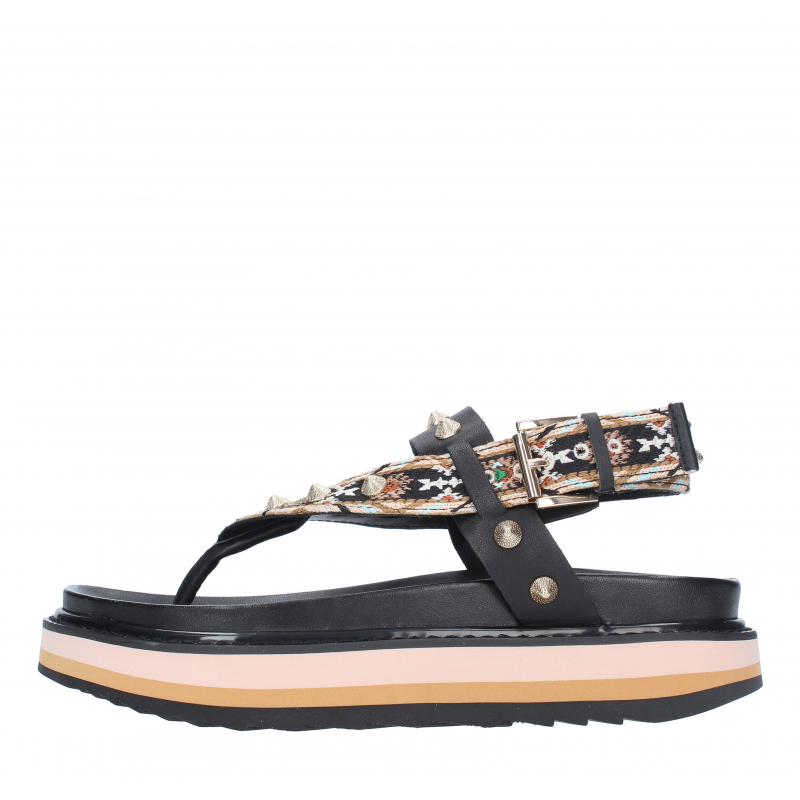 ASH Sandalen Schwarz