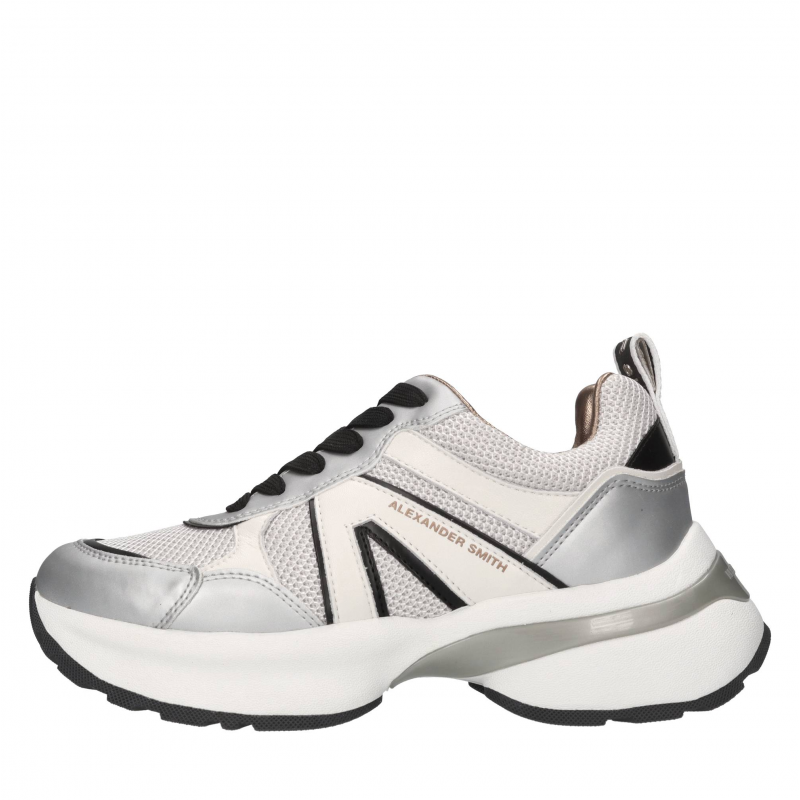 Alexander Smith Silberne Sneaker