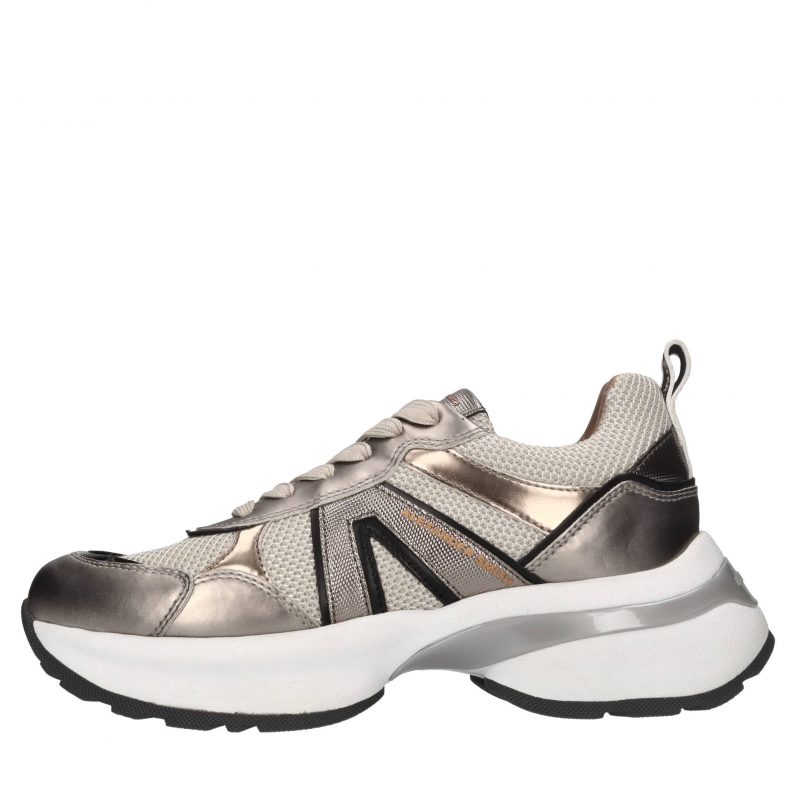 Alexander Smith Silberne Sneaker
