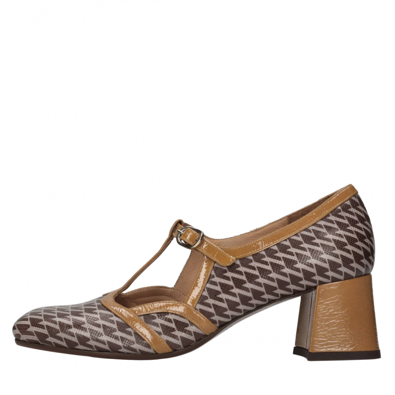 Chie Mihara Schuhe mit mehrfarbigem Absatz