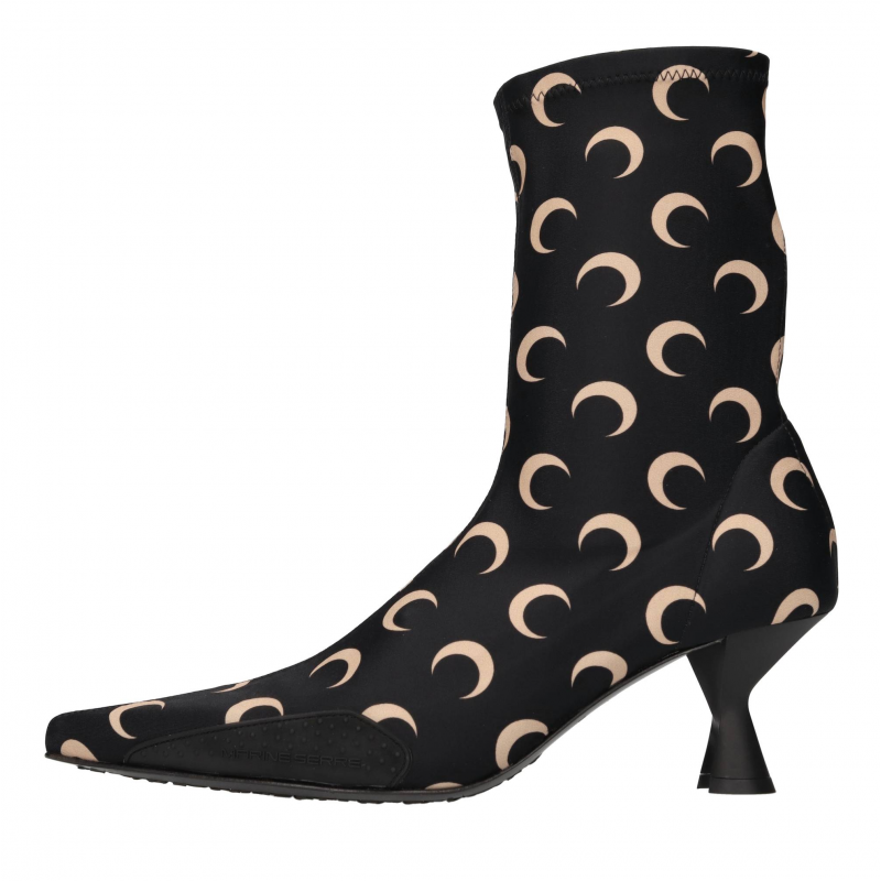 Marine Serre Mehrfarbige Stiefel