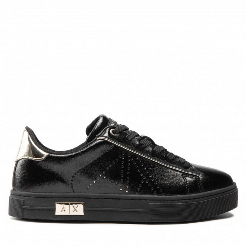 Armani Exchange Schwarze Sneaker