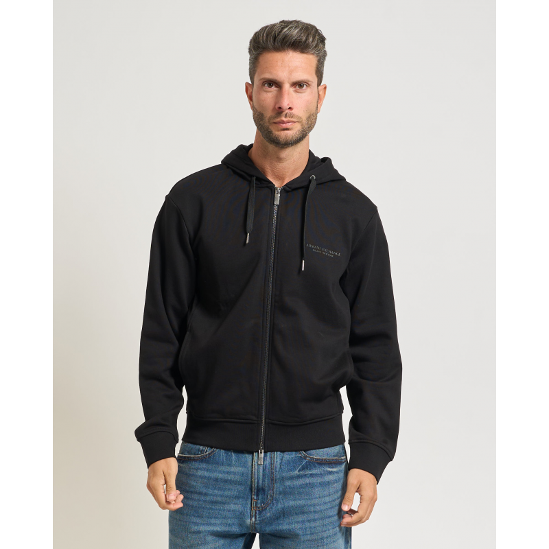 Armani Exchange Shirts Schwarz