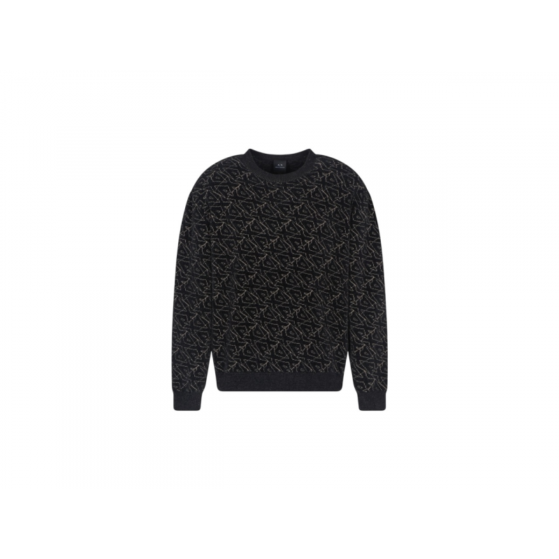 Armani Exchange Shirts Schwarz