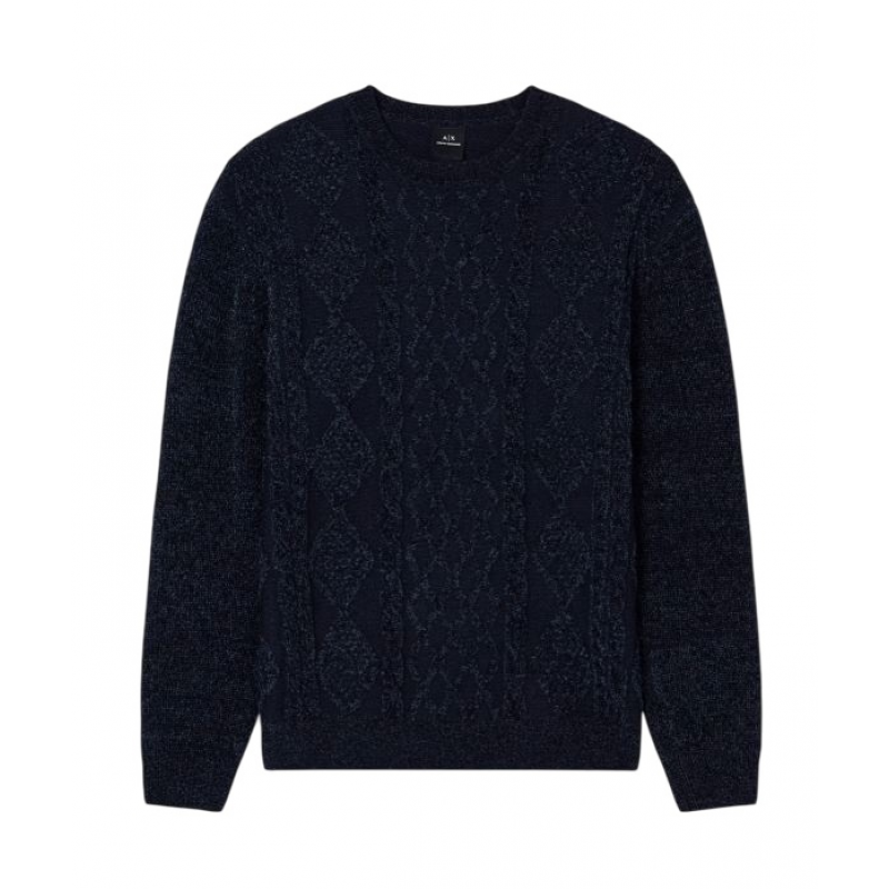 Armani Exchange Blaue Hemden