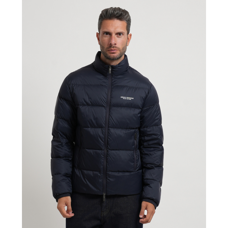 Armani Exchange Blaue Jacken