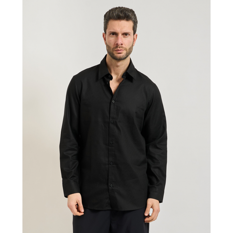 Armani Exchange Shirts Schwarz